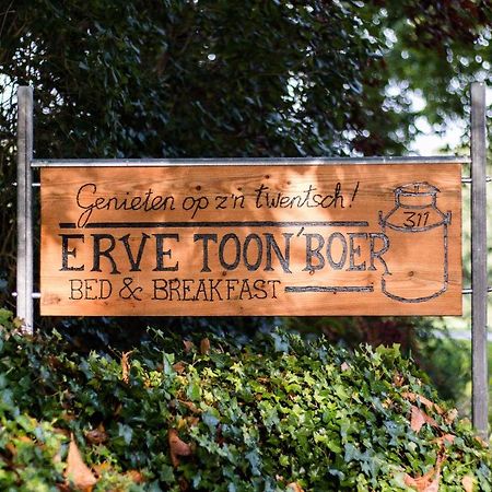Erve Toon'Boer Bed & Breakfast Mander Exterior foto