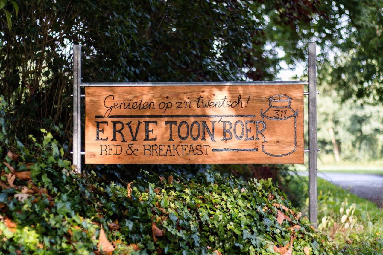 Erve Toon'Boer Bed & Breakfast Mander Exterior foto